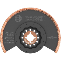 MULTI-TOOL BOSCH BLADE 3-1/2" GROUT OSL312CG