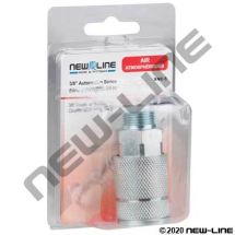 AIR FITTING COUPLER AUTO 3/8" x 3/8" MNPT XNC-5
