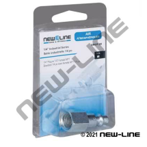 AIR FITTING PLUG INDS 1/4" x 1/4" FNPT XNCP-20