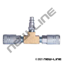 AIR HOSE MANIFOLD T 2-WAY INDS
