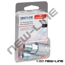 AIR FITTING CPLR & PLUG 1/4" AUTO XNC1NCP1