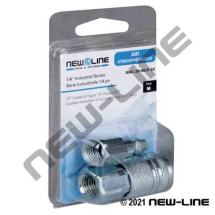 AIR FITTING CPLR & PLUG 1/4" IND XNC20NCP20