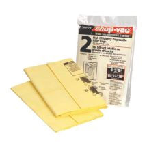 SHOP-VAC ACC FILTER BAG HE 5-8gal 906-71 (2pk)