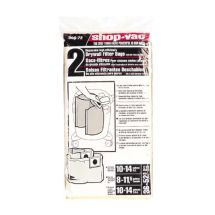 SHOP-VAC ACC FILTER BAG HE 10-14gal 906-72 (2pk)