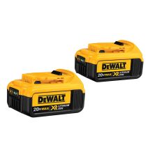 BATTERY DEWALT 20v MAX 4ah LI-ION 2PK DCB204-2