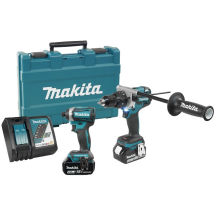 MAKITA 18V COMBO KIT 2pc DLX2005M DRILL & IMPACT