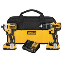 COMBO KIT DEWALT 20v MAX XR 2pc DCK283D2  DRL/IMP
