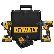 COMBO KIT DEWALT 20v 2pc 5.0AH DCK299P2  HAM/IMPA