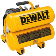 COMPRESSOR DEWALT 4gal TWIN TANK D55151