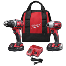 COMBO KIT MILWAUKEE 18v 2pce 2691-22 DRILL/IMPA