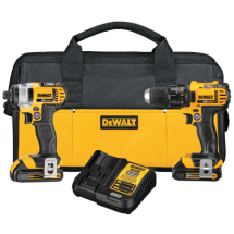 COMBO KIT DEWALT 20v 2pce DCK280C2 DRIL & IMP