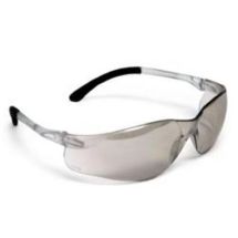 SAFETY GLASSES BLK/MIR JS401/MIRROR