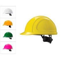 HARD HAT W/RATCHET 4pt YELLOW