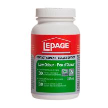 CONTACT CEMENT LEPAGE LATEX GREEN 237ml