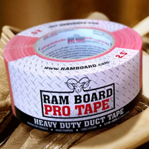 RAM BOARD TAPE PRO 2-1/2"x 180' RED