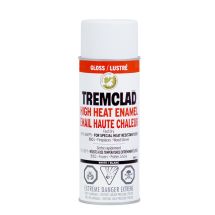 TREMCLAD SPRAY PAINT HI-HEAT WHITE GLOSS