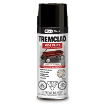 TREMCLAD SPRAY PAINT BLACK GLOSS