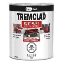 TREMCLAD PAINT 946ml BLACK GLOSS
