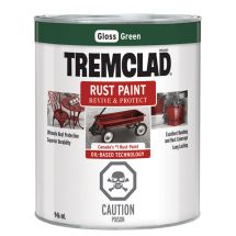 TREMCLAD PAINT 946ml GREEN