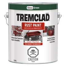 TREMCLAD PAINT 3.78L GREEN