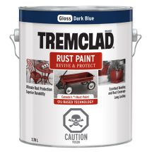 TREMCLAD PAINT 3.78L BLUE DARK