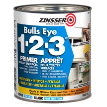 ZINSSER BULLS EYE 1-2-3 PRIMER 946ml WHITE