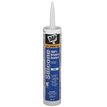 CAULKING SILICONE 100% 300ml CLEAR W&D