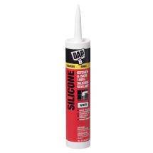 CAULKING SILICONE 100% 300ml WHITE K&B