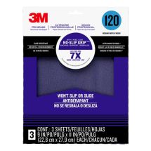 SANDPAPER 3M PRO 9x11 120G 3/PK 25120P-G