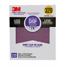 SANDPAPER 3M PRO 9x11 320G 20/PK 26320CP-P-G
