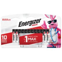 BATTERY ENERGIZER AAA 20PAC  E92LP-20