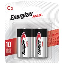 BATTERY ENERGIZER C 2PK
