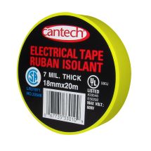 TAPE ELECTRICAL YELLW 18mmx20m