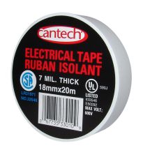 TAPE ELECTRICAL WHITE 18mmx20m