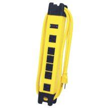 POWER BAR 6-OUT METAL 2m CORD PROP606M