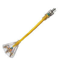 ADAPTER CORD 1M 12/3 WOODS TRADES 45650