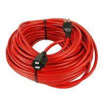 CORD EXTENSION WOODS 14/3 x 30m SGL YEL/BLK