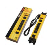 POWER BAR SHOPRO 6-OUTLET P010712 W/SURGE