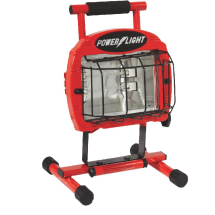 WORK LIGHT POWER HALOGEN 1x600w L38DB RED
