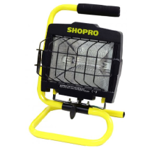WORKLIGHT HALOGEN YEL SHOPRO 1x500w L002716