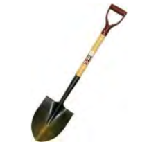 SHOVEL EAGLE RND D/H 15-546