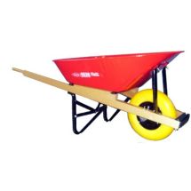 WHEELBARROW ERIE 1038 NO-FLAT 6-CF STEEL