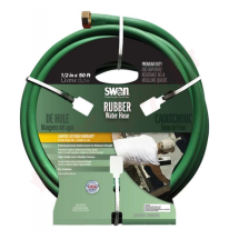 HOSE GARDEN 1/2"x 100' RUBBER H-RB12100