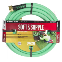 HOSE GARDEN 5/8"x 50' SOFT/SUPPLE H-SS5850