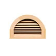 VENT CEDAR HALF ROUND 36"