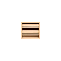 VENT CEDAR SQUARE 12" 