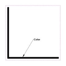 FLASHING ANGLE 3 x 3 GALV 100-0525