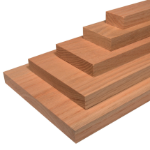 1X5 KD CLEAR S4S OAK 