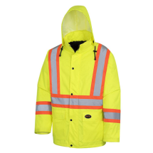 JACKET WINTER 5049-MED YEL/GRN REFLECTIVE