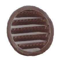 VENT ALUM BRN 2" ROUND